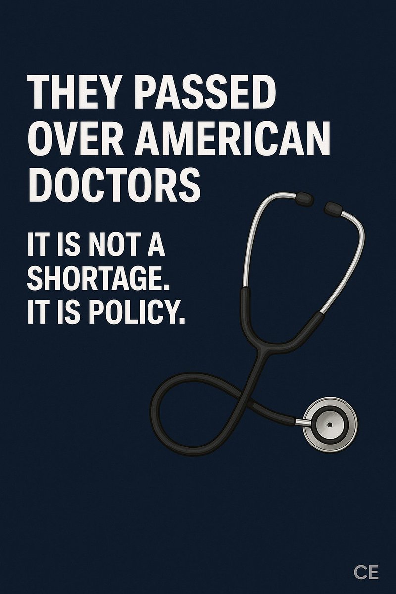 ChiefEngineerCE's tweet image. As foreign influence grows in US teaching hospitals, qualified Americans are running into real friction getting accepted into residencies.

In the 2026 NRMP Match, US MD seniors matched at 93.5 percent and US DO seniors at a record 93.2 percent, yet thousands still went unmatched