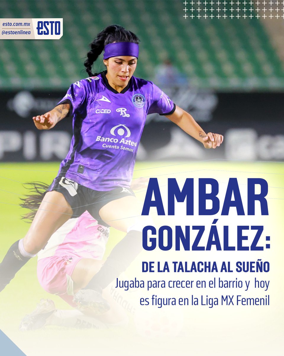 estoenlinea's tweet photo. De jugar en la talacha a debutar como profesional ⚽🔥

La historia de Ámbar González no empezó en fuerzas básicas, empezó en el barrio, donde aprendió a competir, a no rendirse y a ganar.

Hoy vive el sueño que se construyó desde abajo 💥
👉🏼 https://t.co/zDmDIHnp54 https://t.co/5N6qJcz9Fd