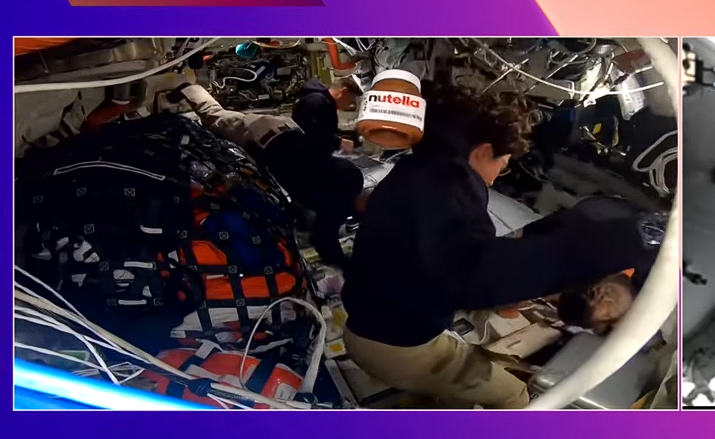 cafecombug's tweet photo. Nutella in the Artemis II mission! @NASA https://t.co/4mzvVeF3ip