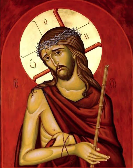 soldierofchris's tweet image. 'Holy, holy, holy are You, our God; through the protection of the bodiless powers, save us.'" - Troparion of Holy Monday ☦ #HolyWeek