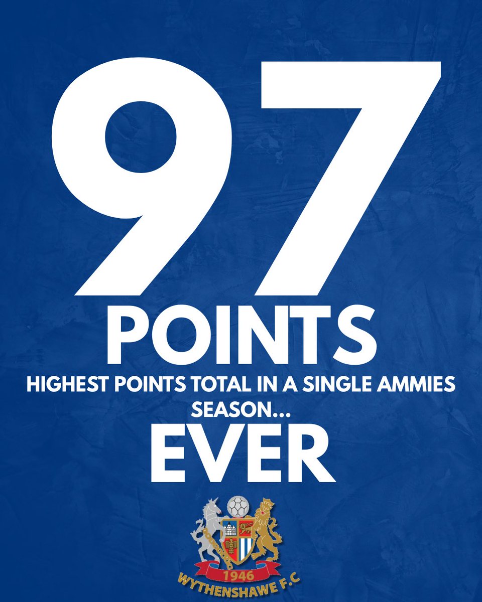 Wythenshawe Football Club tweet media