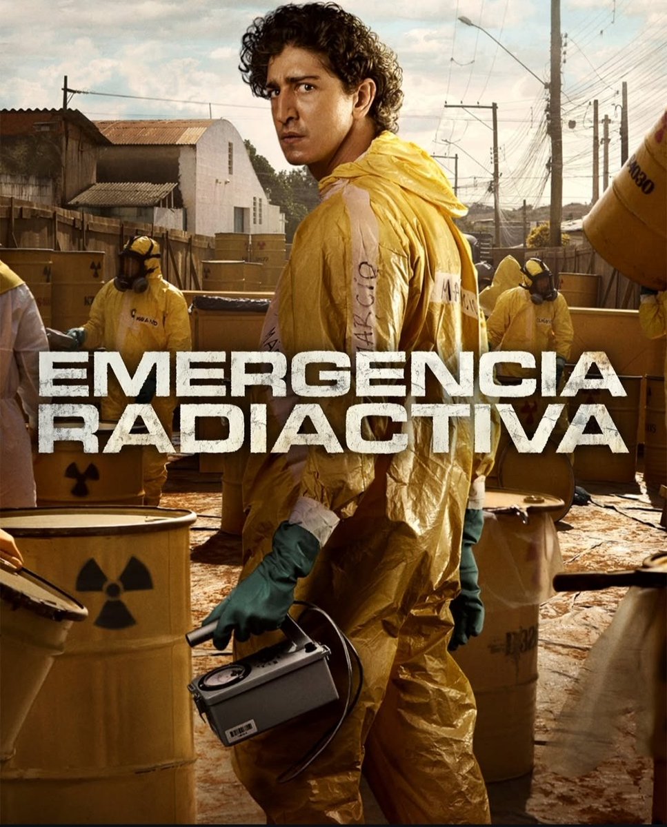 #EmergenciaRadiactiva super recomendada!! Trata sobre la contaminación radiactiva en Goiânia, Brasil con cesio-137, en 1987 #miniserie #Netflix