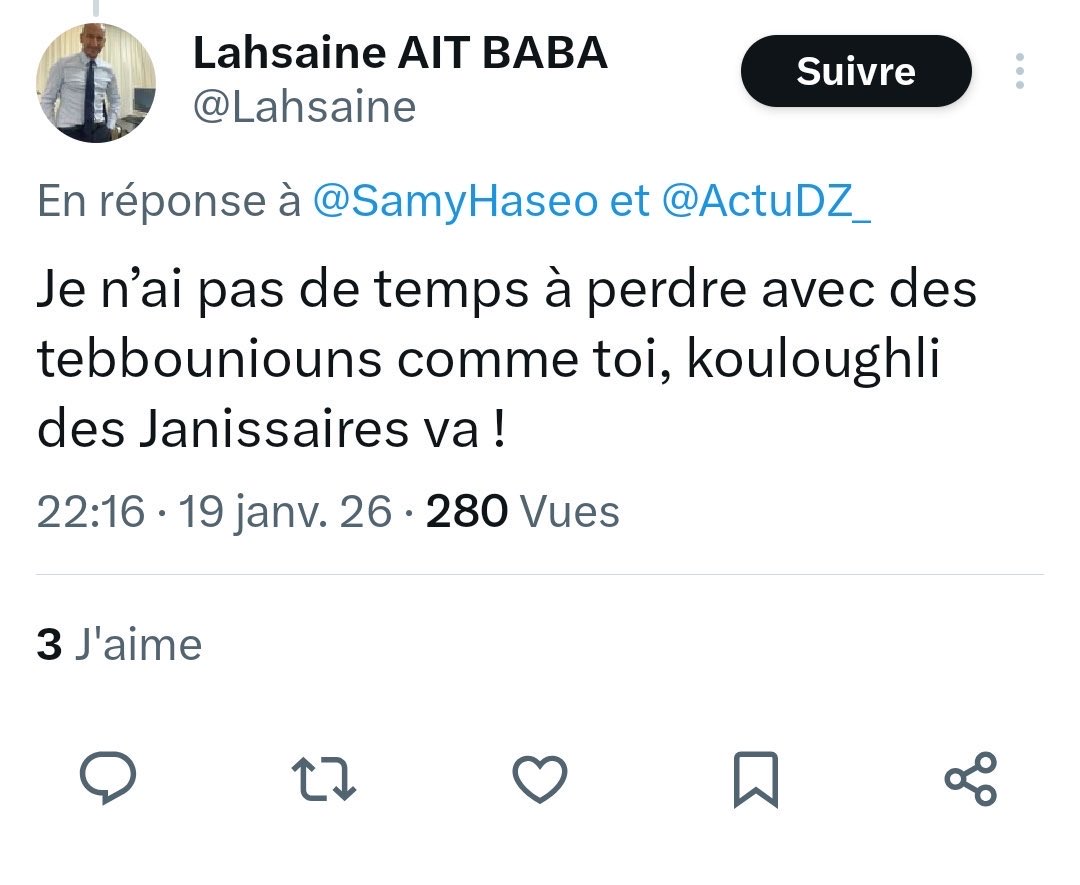 ALGERIAN PATRIOTS tweet media