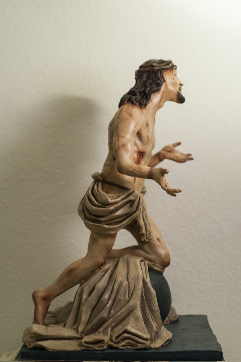 PPablomanacio's tweet photo. "SANTÍSIMO CRISTO DEL PERDÓN"

Terracota policromada.
36,5x34x47,5cm. 
Obra disponible. https://t.co/wKEzxPjlTG