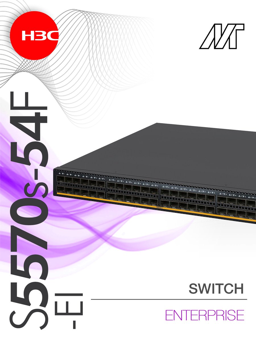 massivetechmx's tweet photo. Switch S5570s-54F-EI
Portafolio Enterprise

Somos arquitectos de soluciones tecnológicas.
#h3c #h3cmassivetech #massivetech #switch #switching #Switchenterprise @H3CGlobal 
Contáctanos para saber más:
📞559275-9710
Ext. 301 Ingeniería
Ext. 304 Ventas
✉️info@massive-electronic.mx https://t.co/U0F16JU4Wi