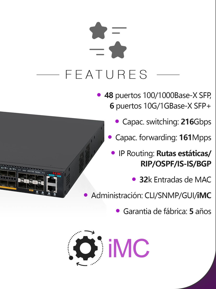 massivetechmx's tweet photo. Switch S5570s-54F-EI
Portafolio Enterprise

Somos arquitectos de soluciones tecnológicas.
#h3c #h3cmassivetech #massivetech #switch #switching #Switchenterprise @H3CGlobal 
Contáctanos para saber más:
📞559275-9710
Ext. 301 Ingeniería
Ext. 304 Ventas
✉️info@massive-electronic.mx https://t.co/U0F16JU4Wi