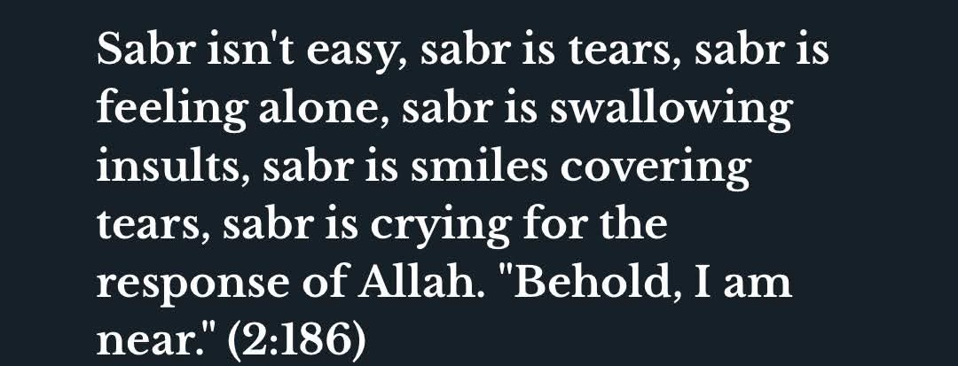 Fastidious_98's tweet photo. Sabr https://t.co/vDkSnLRPPL