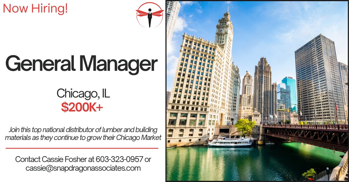 SnapDragonNH's tweet photo. Own the operation where performance and accountability define the outcome.

General Manager | University Park, IL

Lead a $120M branch with full P&amp;L and a 75+ person team.

We are Leadership Architects. We build leadership legacies.

DM us

#SnapDragonAssociates #hiring https://t.co/bRBICE6oPX