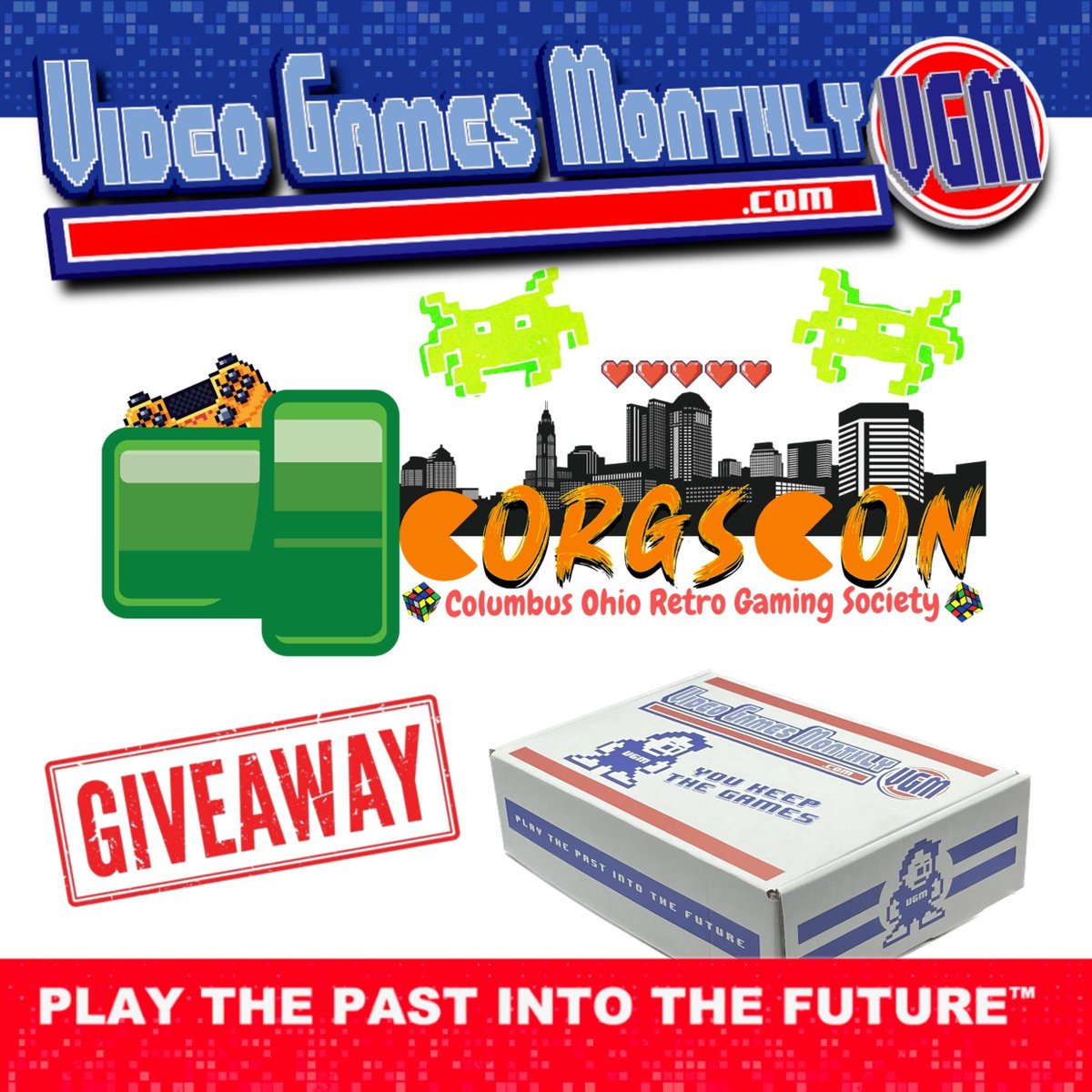 A SPECIAL GIVEAWAY TO CELEBRATE @Corgscon! WANT A FREE 3-UP BOX OF VIDEO GAMES?

To enter, just

♻️Share This Post!
🙋Tag A Friend!
👍Like This Post!
🏃Follow @Corgscon and @VidGamesMonthly

We hope to see you all there. @Corgscon is June 6th -7th 2026 at the Ohio Expo Center