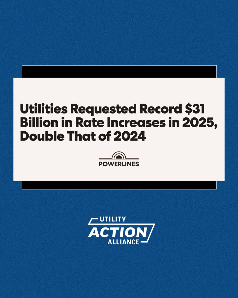 Utility Action Alliance tweet media