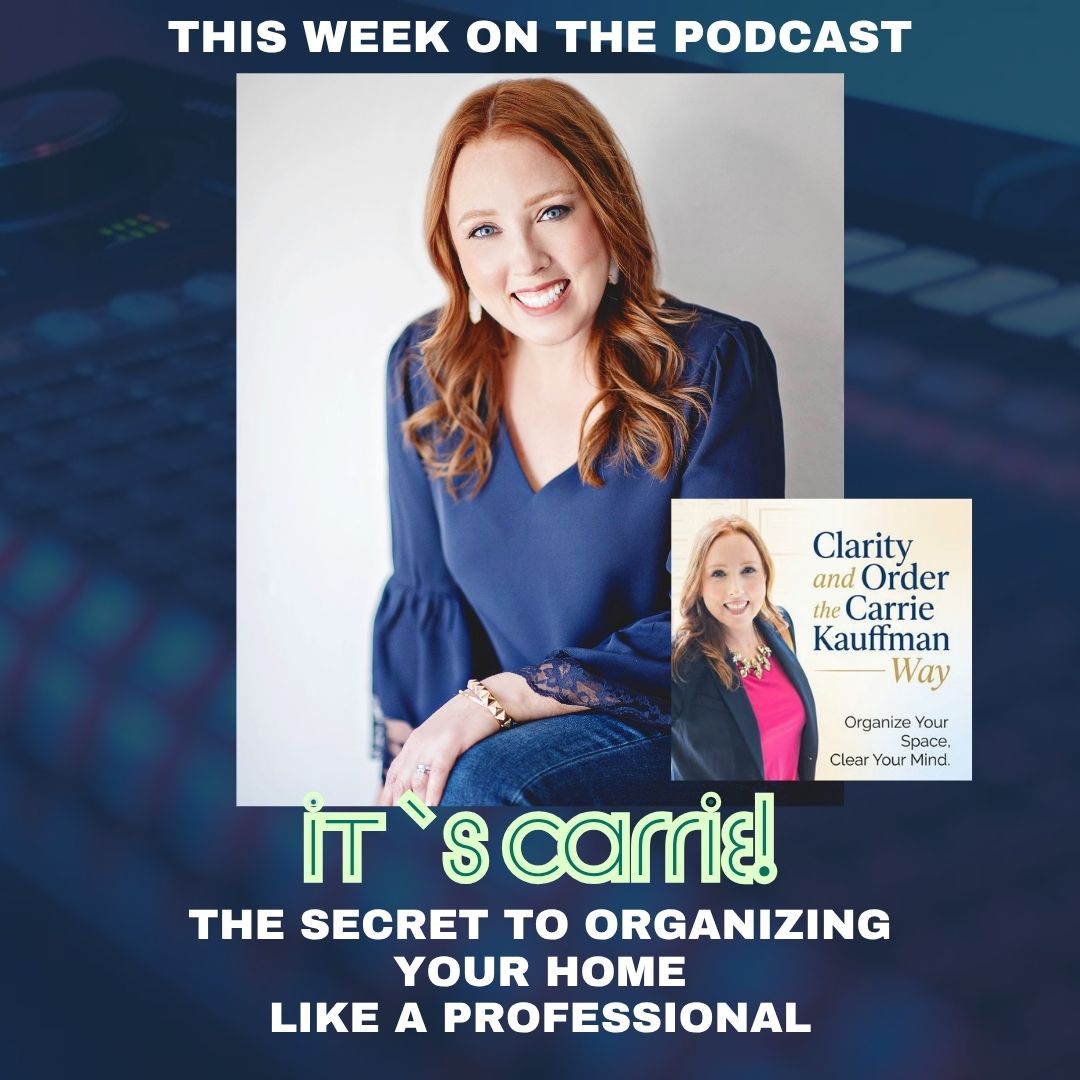 CESMainLine's tweet photo. New drop tomorrow...

Carrie is sharing her secrets! How to:

▶️ Approach a project
▶️ Decide on the right tools/products
▶️ Stay motivated

Tomorrow On Spotify, YouTube &amp; Apple Podcasts!

#OrganizedHome #ProfessionalOrganizer #GettingOrganizedOnTheMainLine #ClutterFreeLiving https://t.co/TkXjPtiHw5