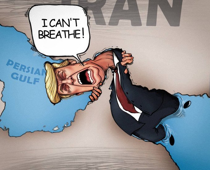 Oraibtz's tweet image. Can you suggest solution here
Push back 
Pull in or
Cut off the head  ?
Definitely oil has to pass !
#IranWar‌ 
#Iran 
#StraitsOfHormuz