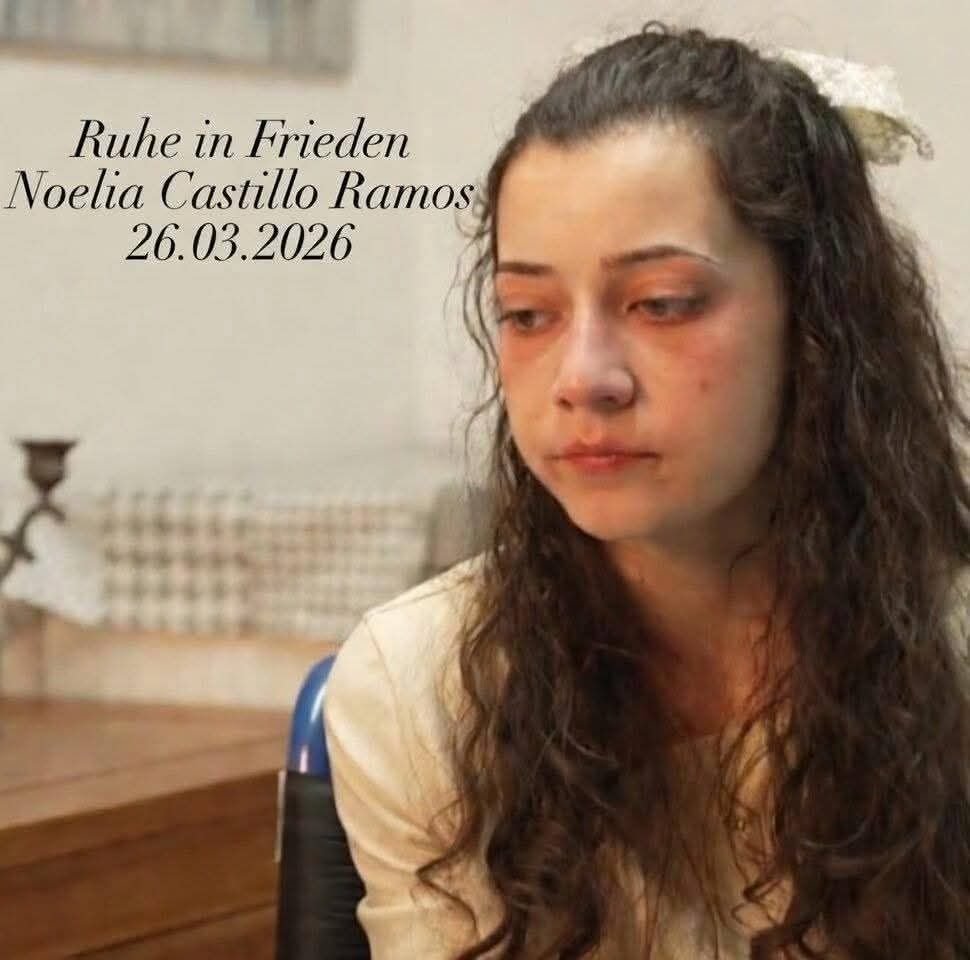 #ARD und #ZDF schweigen es tot! Lasst den Namen trenden!
#NoeliaCastelloRamos