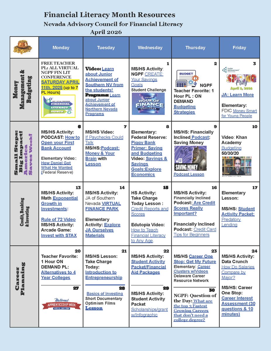 Nevada Department of Education tweet media