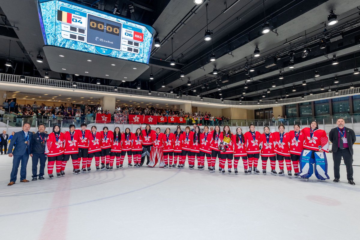 fonger96's tweet photo. Congrats to Team HKG China on winning the 2026 IIHF Women’s World Championship Div 2 Group B. 

@IIHFHockey 

#hongkong https://t.co/rlAIjMD3l1