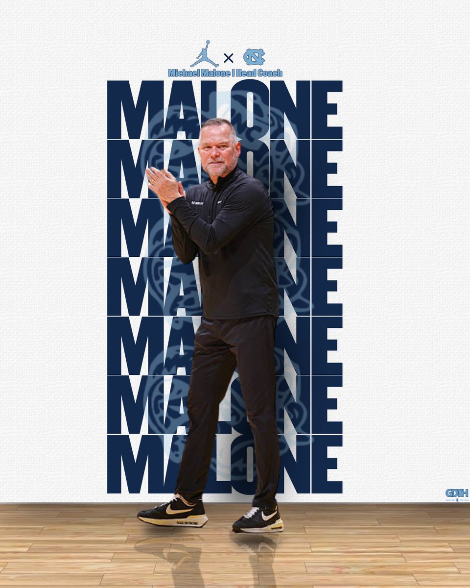 GreatDayTarHeel's tweet image. The 20th Head Coach of the North Carolina Tar Heels is Michael Malone 

🏀🐏
