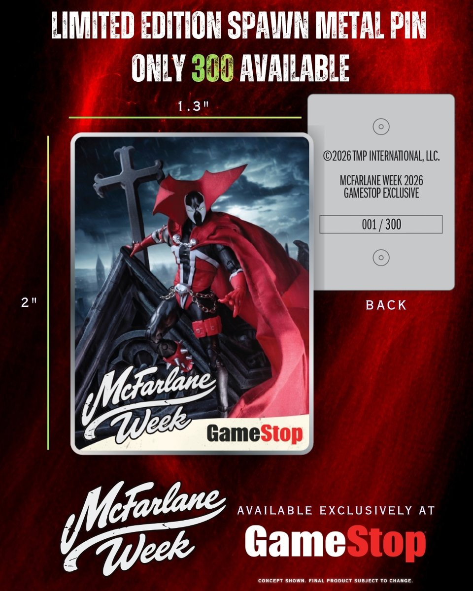 McFarlane Toys tweet media