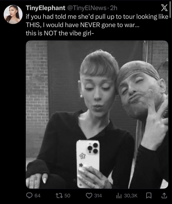 giawluna's tweet photo. mind you they call themselves arianators.. im sorry but those people don’t deserve to go to her tour. https://t.co/Q48LUhA2YP