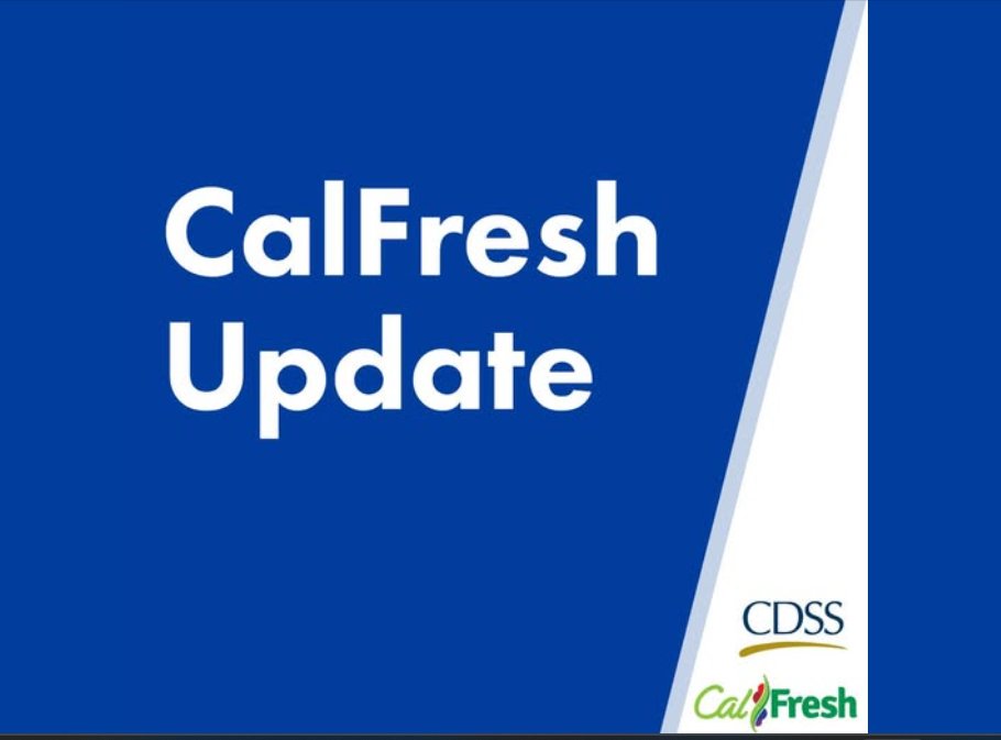 Due to federal changes, starting April 1, only certain groups of lawfully present noncitizens will be eligible for CalFresh. Your county will let you know if and when these changes affect you at your next recertification. Learn more: cdss.ca.gov/.../calfresh/f…