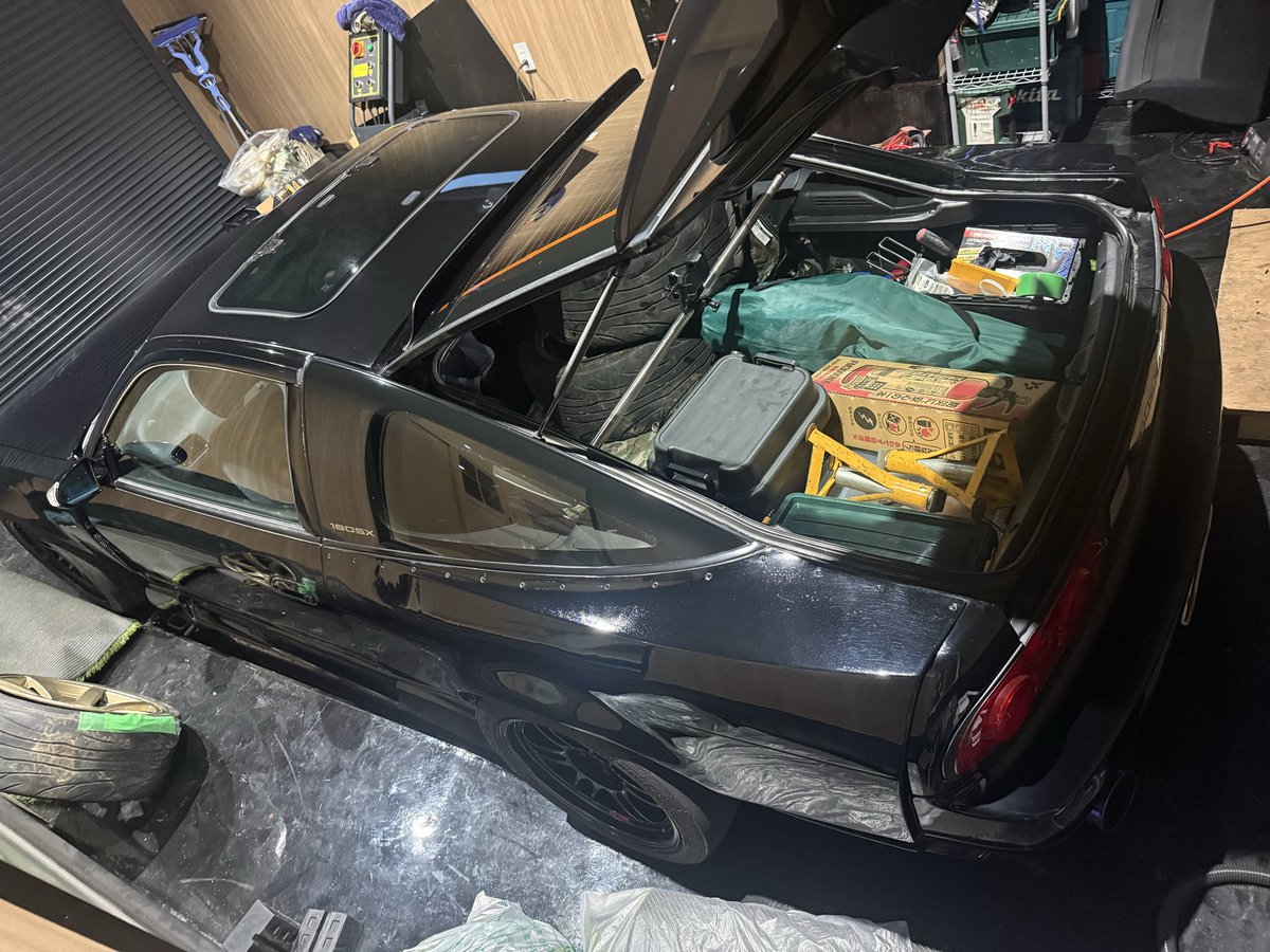 tzr_5r's tweet photo. いざ筑波サーキット！ https://t.co/WD2rBXteO0