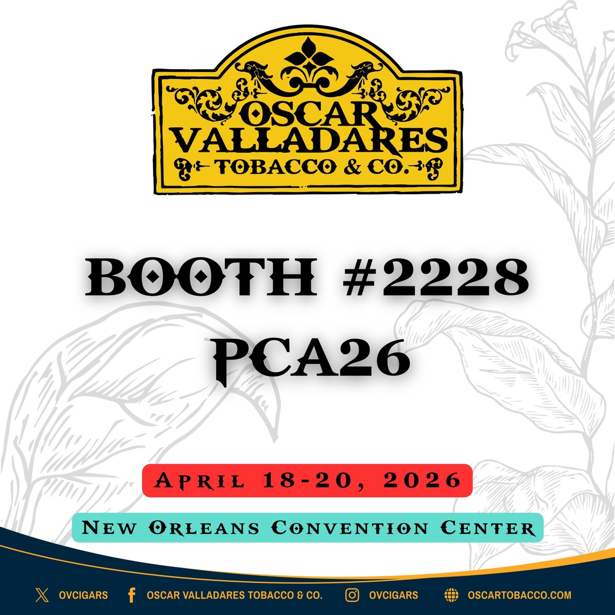 Oscar Valladares Tobacco & Co. tweet media