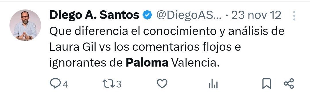 antioquiacrea's tweet photo. @DiegoASantos @PalomaValenciaL Que fue lo que le irradió a los Santistas para que hicieran campaña por Paloma? Ellos solo se mueven por mermelada. #FueraSantos https://t.co/q2gsyFu17W