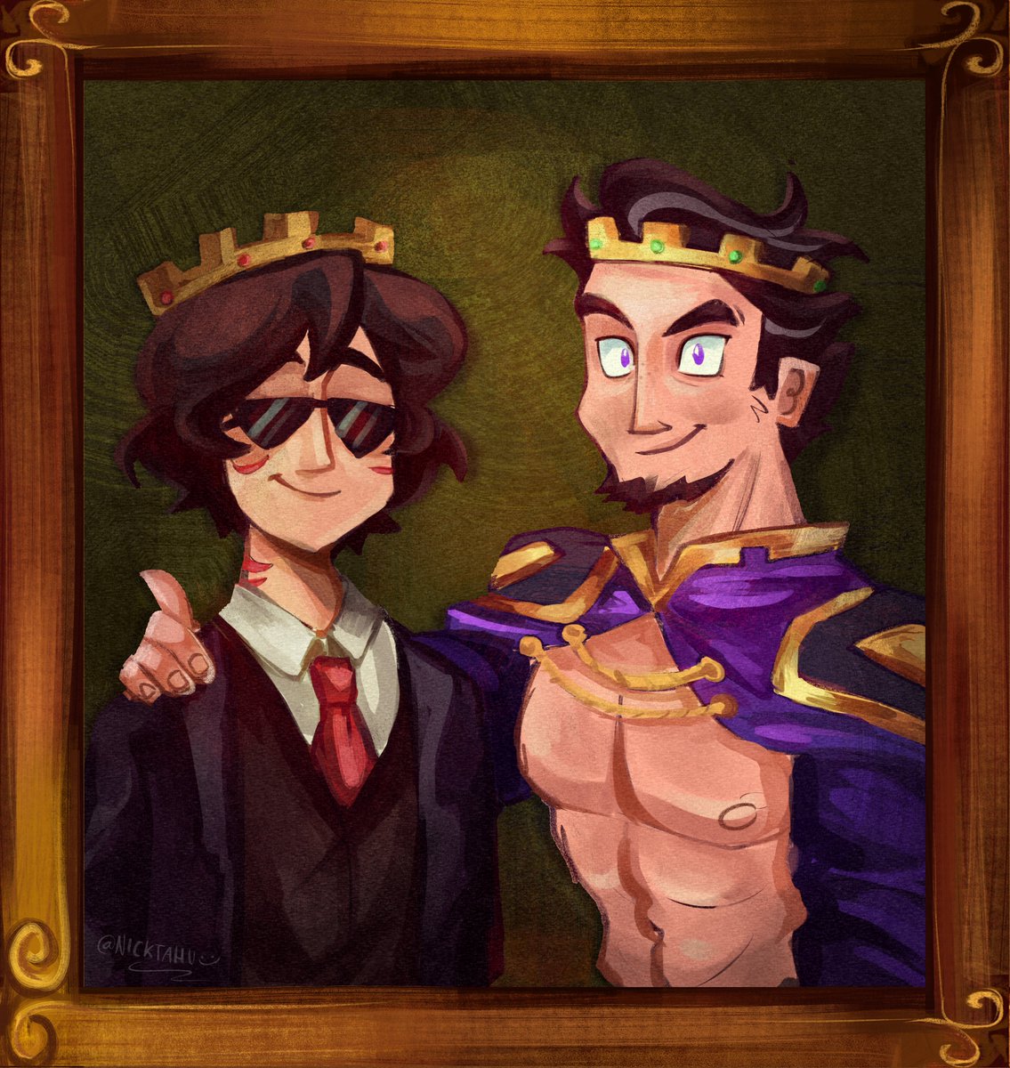 ▲ Nick Art ▼  tweet media