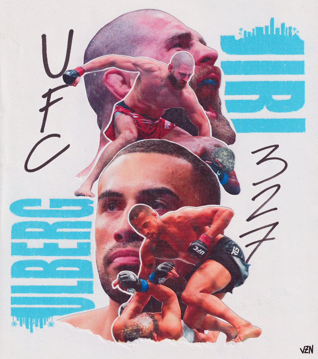 VZNScary's tweet photo. IT’S UFC 327 WEEK 🌴

Jiri vs Ulberg

handmade artwork by me https://t.co/QKmNrK7EVt