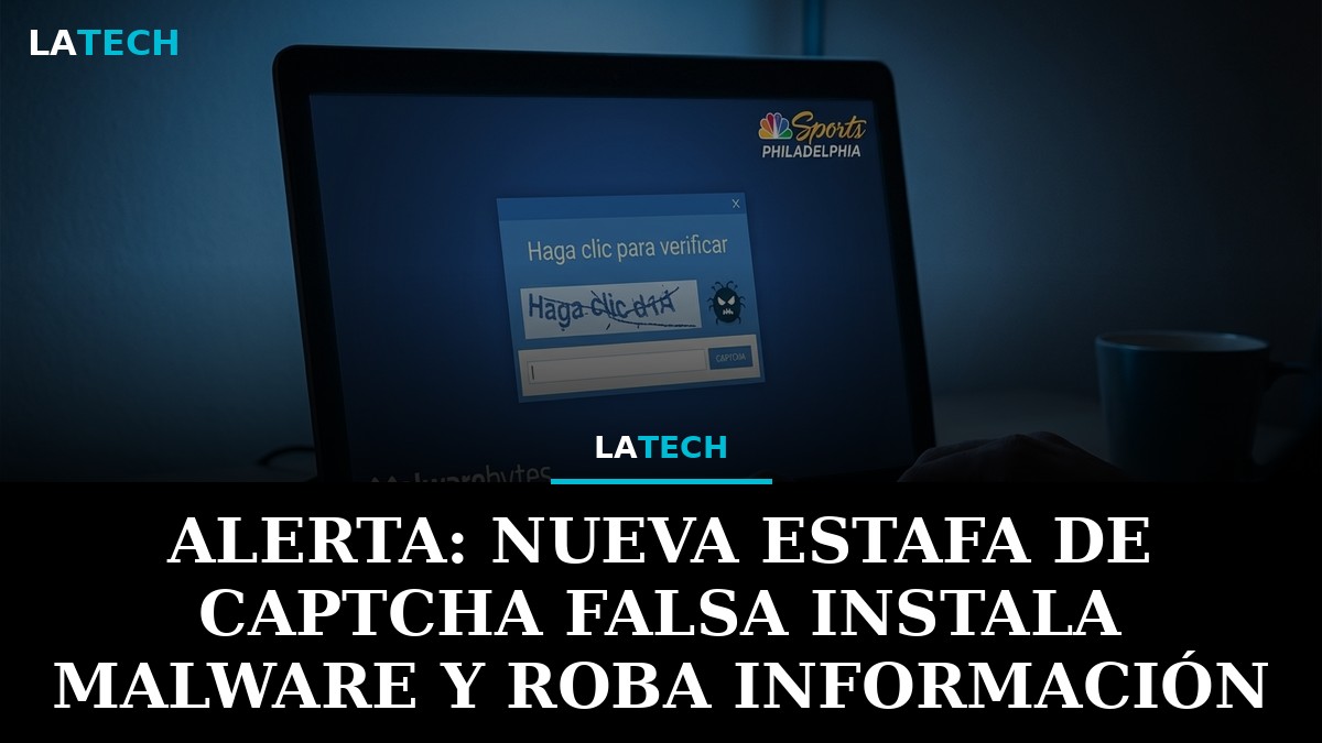 latecnologialat's tweet photo. 🔥 Cuidado: Estafa CAPTCHA falsa instala malware y roba datos. Expertos alertan sobre engaño sofisticado.

#CyberSecurity #Malware #Phishing #TechScam #LaTecnologia
https://t.co/X4mKFeQrE2 https://t.co/002pclDVoB