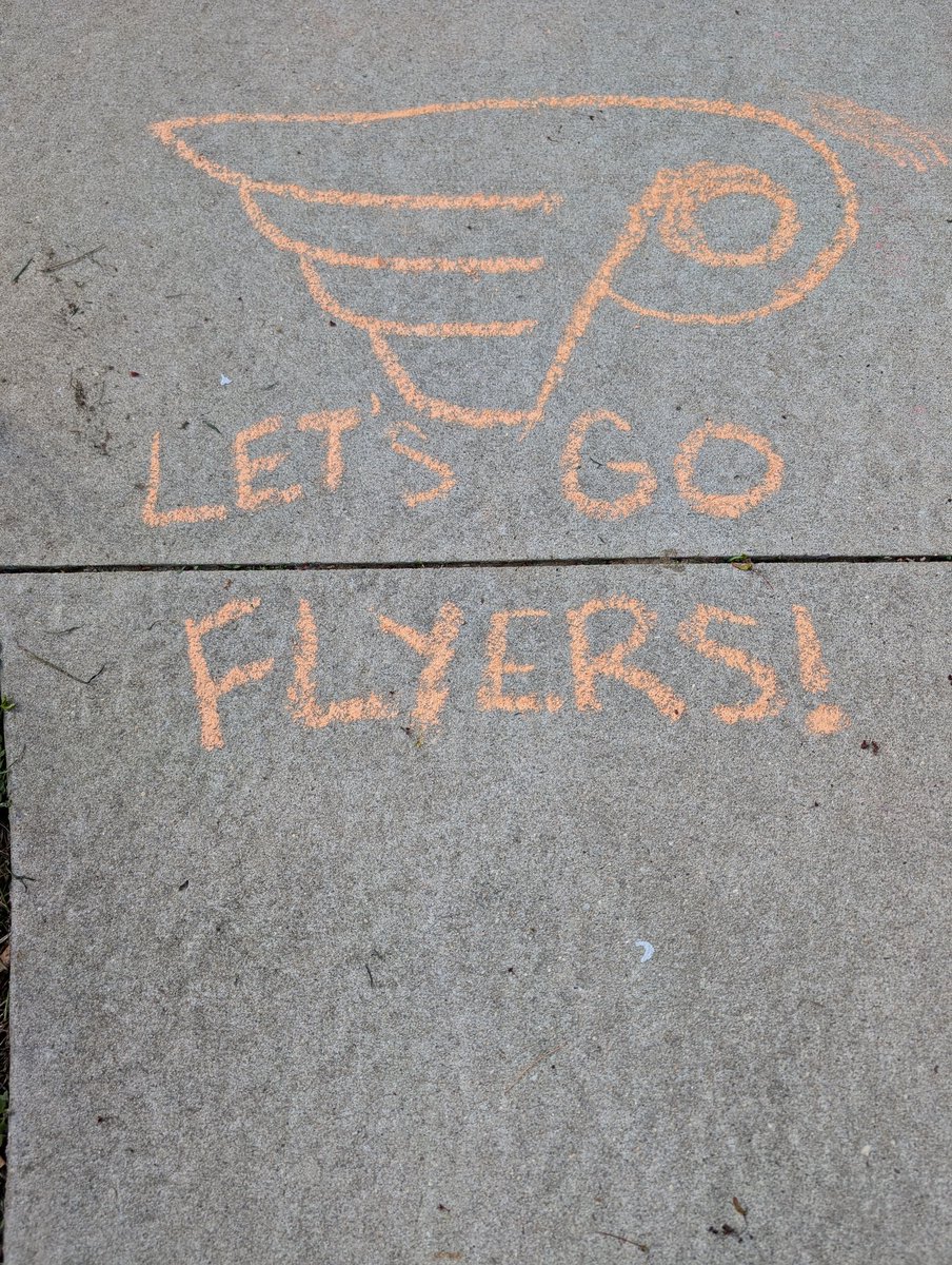 "yeah babe the almost 2 year old totally wants to play with the chalk"