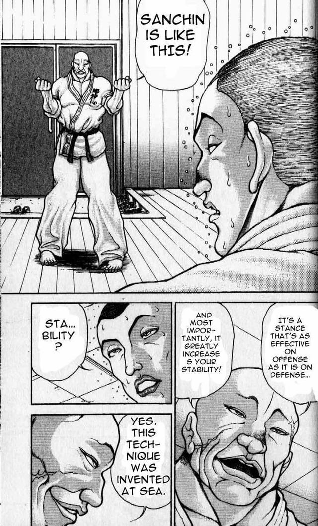 Was struggling to piss on the train until I remembered this scene from Baki.