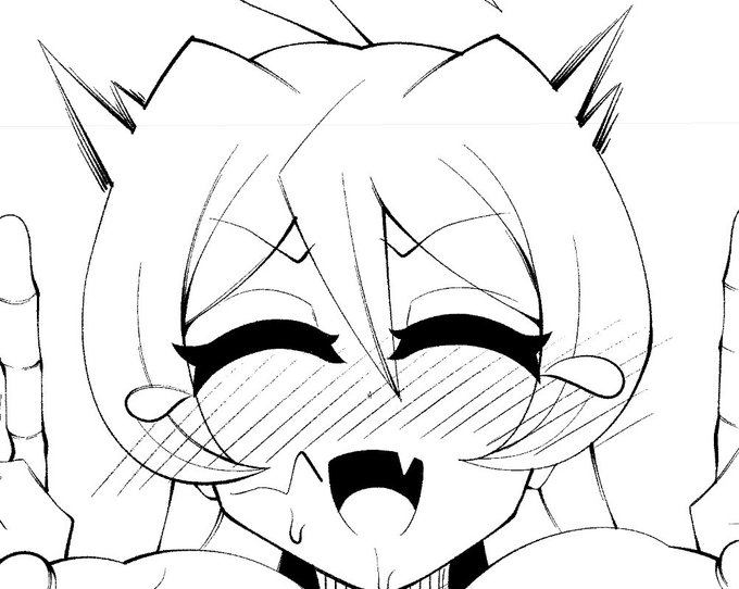 NSFW wip 
ギャグエチ顔描いてる 