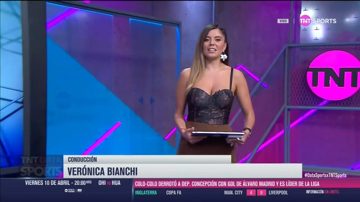 DanielFigueroaP's tweet photo. @verobianchi89 en nueva semana #TNTDataSPORTS https://t.co/LY4M5Mbb0Y