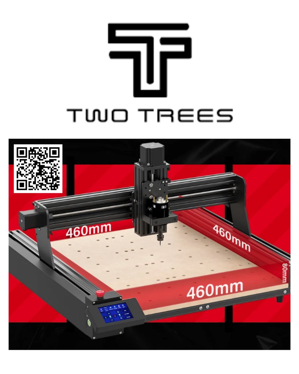 MatterHackers's tweet image. TwoTrees CNC routers at MatterHackers cut wood, metal, acrylic, and carbon fiber, with optional laser upgrades and U.S. support.

matterhackers.com/r/UP1LxY

#MatterHackers
