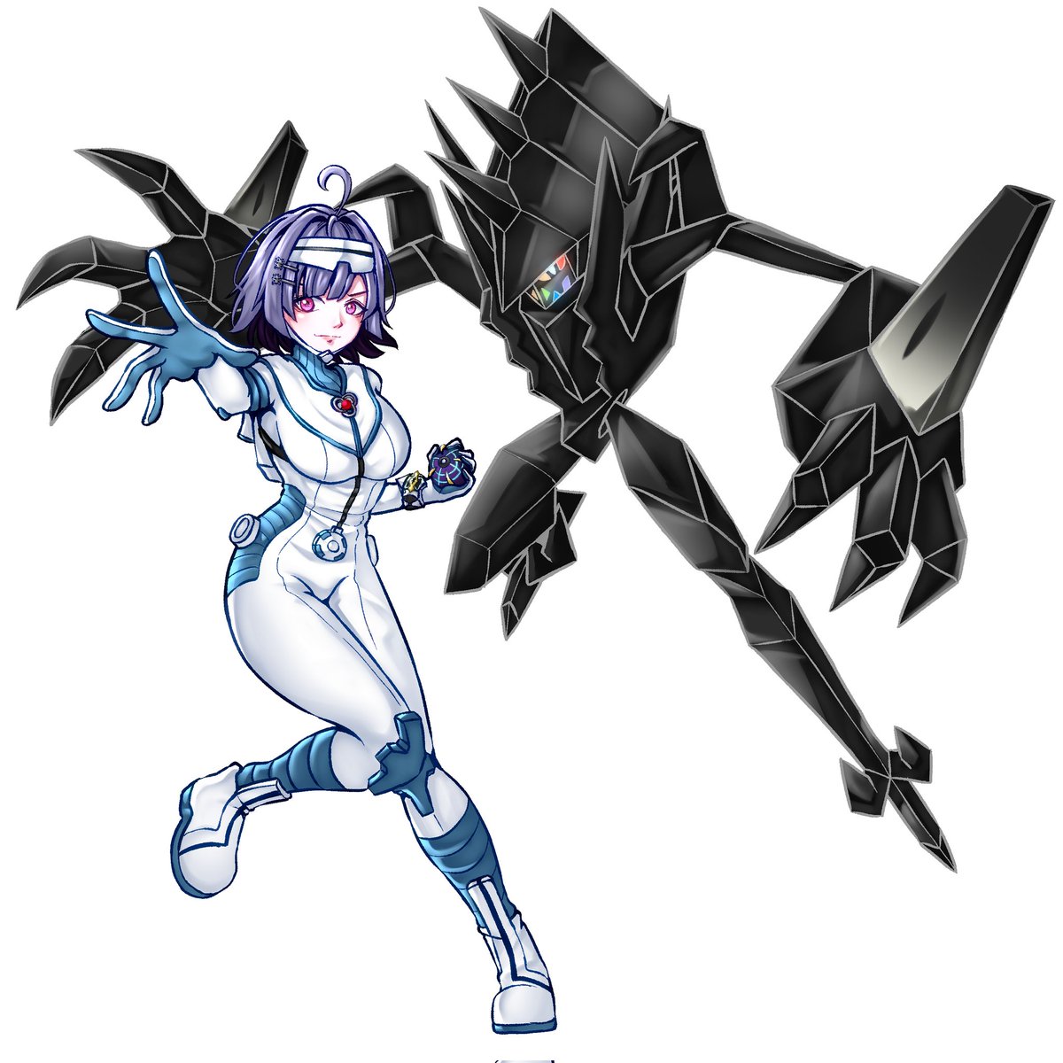 RubyAntFlamma's tweet photo. Art by: Hanstella on Fiverr
#pokemonfunart
I know not many people like the Gen 7 games but Gen 7 is my all time favorite Generation of Pokemon, with my favorite Legendary being Necrozma, I frankly love the whole style of the Ultra Recon squad! https://t.co/D2ftZ2kjYu