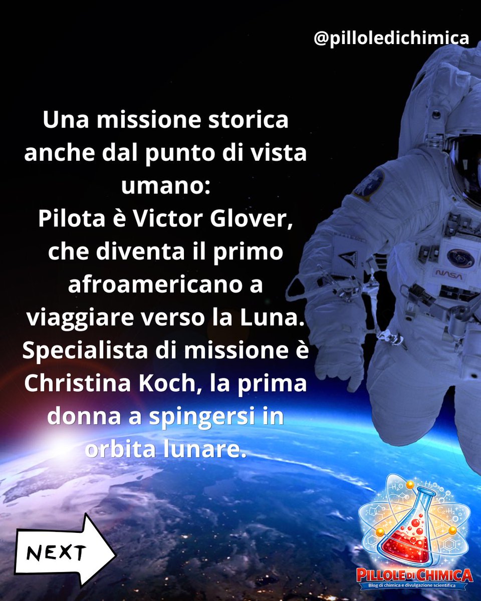 PChimica's tweet photo. Stiamo tornando sulla luna… https://t.co/TL9W1suySM