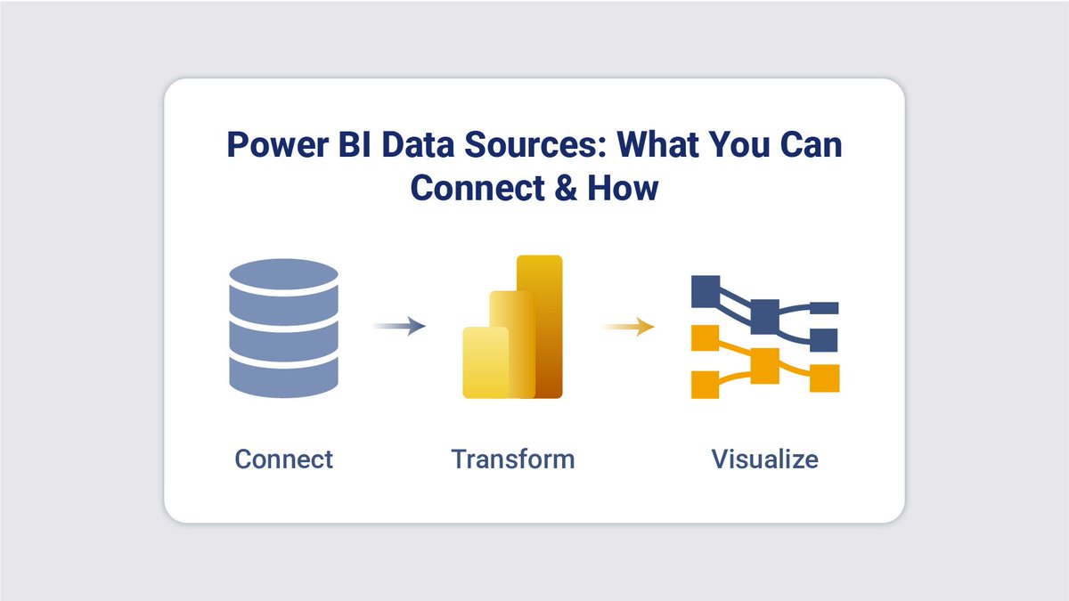 Power BI data sources connect reports to files, databases, and cloud services. Learn to configure, analyze, and optimize connections.

#powerbidatasources #datasourcesinpowerbi #datasources #powerbireporting #powerbidataanalysis #dataconnection #powerbi

chartexpo.com/blog/data-sour…