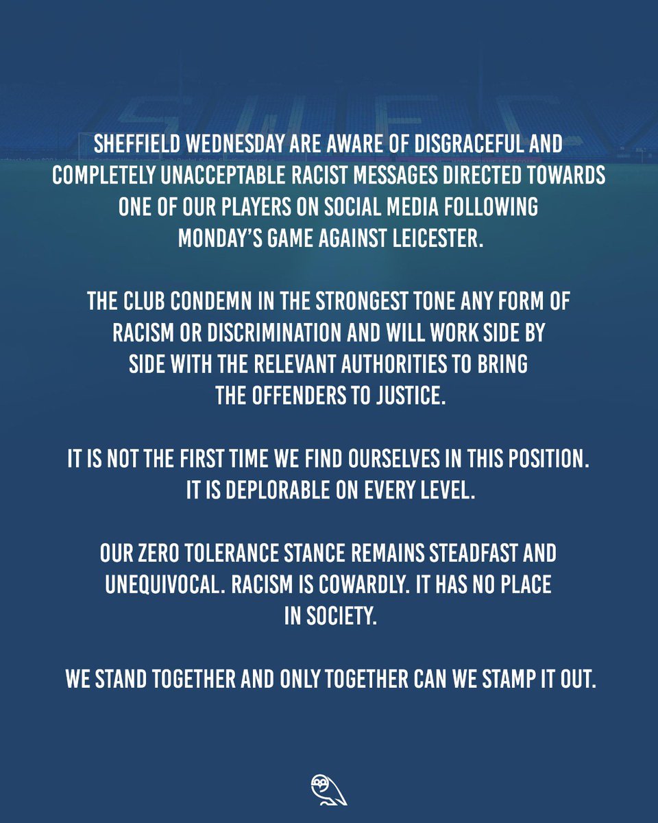 Sheffield Wednesday tweet media