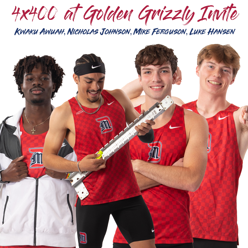 DetroitTitanTnF's tweet photo. The men's 4x400 claimed gold at Oakland! #DetroitsCollegeTeam ⚔️🥇 https://t.co/SyeU1daUO7