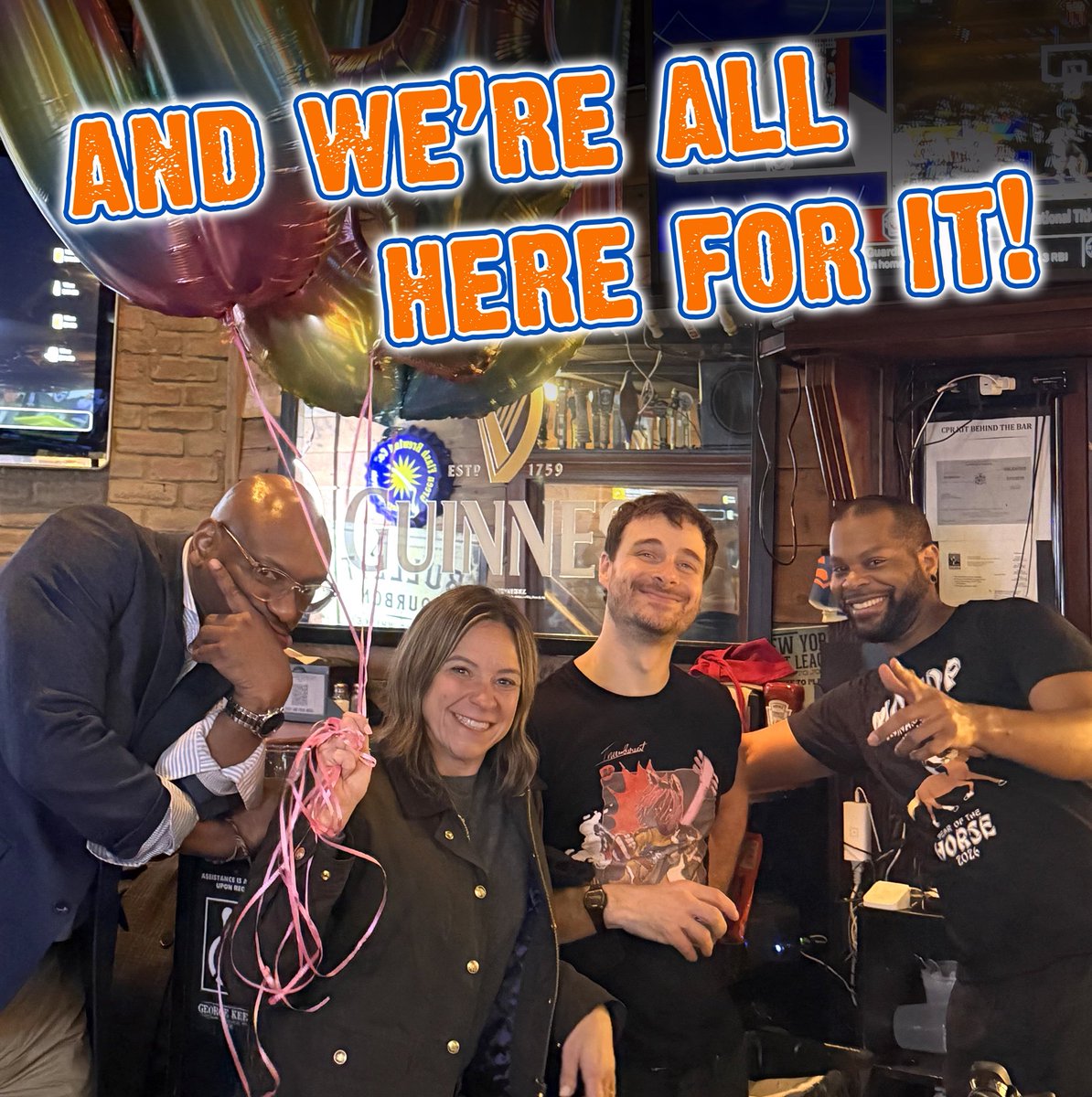 georgekeeleynyc's tweet image. It wasn’t a birthday party but rather a BEERday party for our pal @ufbailey who hit 400 🍻 on Friday! 👏👏👏💪 Huge Congrats Erin! 🫶 CHEERS! #beerisgood #georgekeeley #gknyc #shutupanddrink #drinkamongstfriends