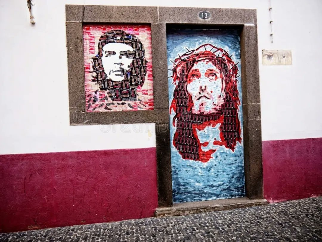 ultras_antifaa's tweet photo. A mural in the Madeira region of Portugal. https://t.co/upfT0JJcTJ
