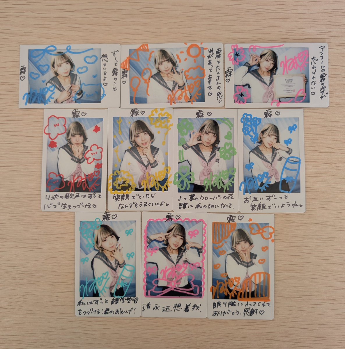 LIN02210221's tweet photo. 4/2 HEROINES ROCK FES
4/3 ELECTROCUTE -OVER VOLTAGE!!-
4/4 眠目り汰 卒業「GRADUATION」
最後の3公演、り汰ちゃんと一緒に歩ききることができました。
大切な宝物をたくさんくれて、本当にありがとう。

きっと一生忘れられないと思います。
大阪で「soleil」を歌った時、涙がこぼれ始めました。
翌日の卒業公演の終わり頃、ロゼちゃんが泣き始めたのを見て、私も最後まで一緒に泣いてしまいました。
寂しいけど、また必ず会えるって信じてるよ。

「ずっと想っていてね」って言ってくれたから、これからもずっと想い続けるね。
#ジェメイ
#眠り汰い