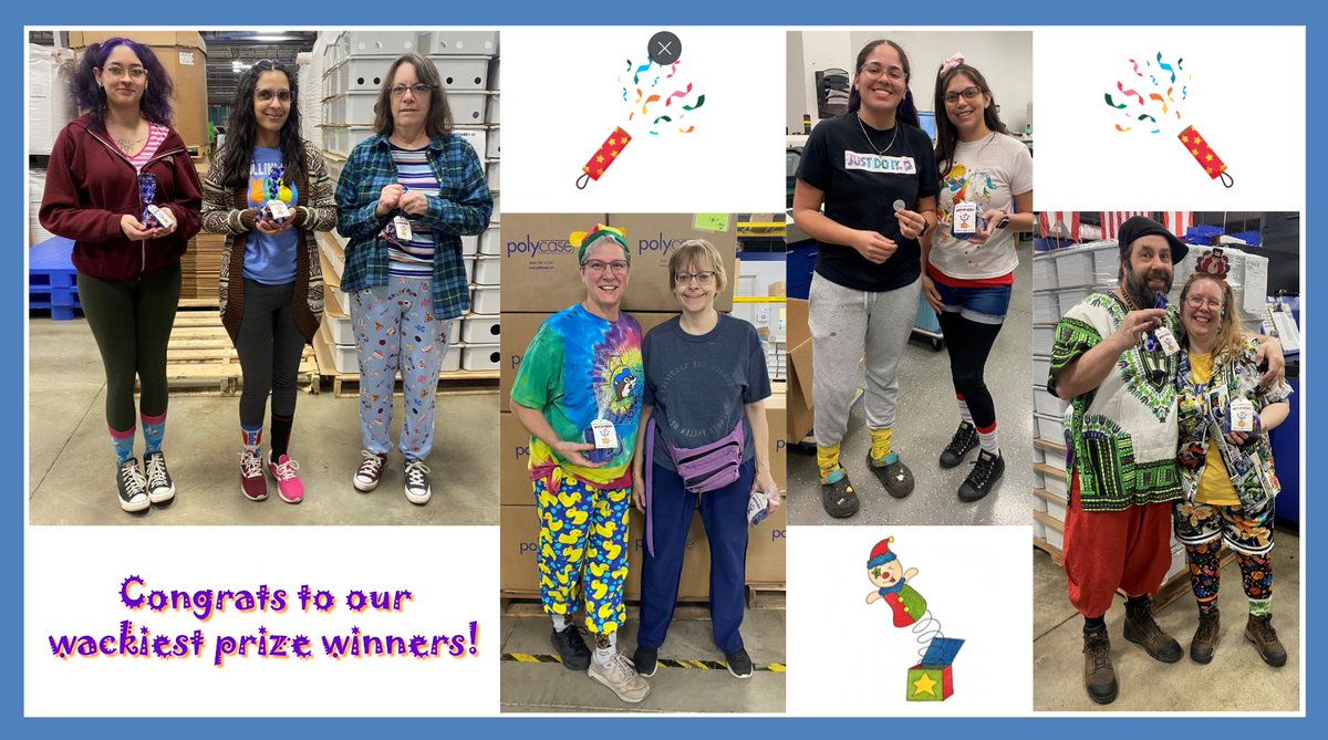 Polycase's tweet photo. Kicking off the week with some Wacky Wednesday energy.

When you choose Polycase, you're partnering with real people, who are ready to answer your emails, chats, and calls. No automated systems or AI prompts.

Just us. (Usually not in costume.) 
https://t.co/KG0gX2Sr5u https://t.co/YEuSgaI8t9