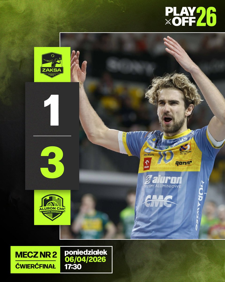 Aluron CMC Warta Zawiercie 🏐🇵🇱 tweet media