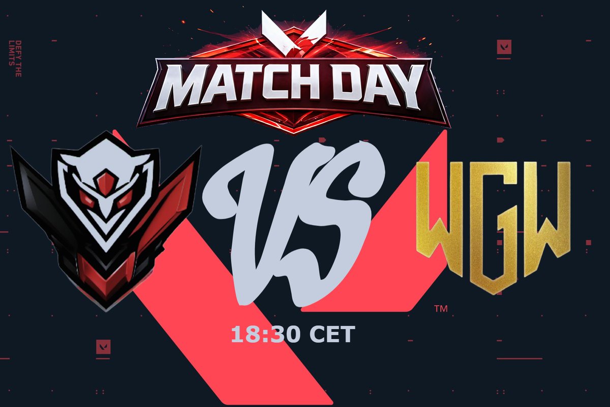 InnovateX_val's tweet photo. Tommorow, our jurney continues against @wgwesports!
We will try to provide a stream https://t.co/dedc5Gtgct