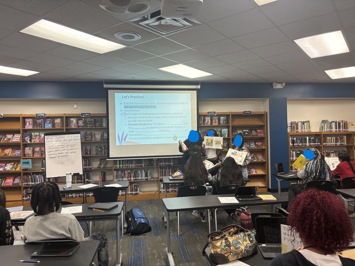LCHS Library tweet media