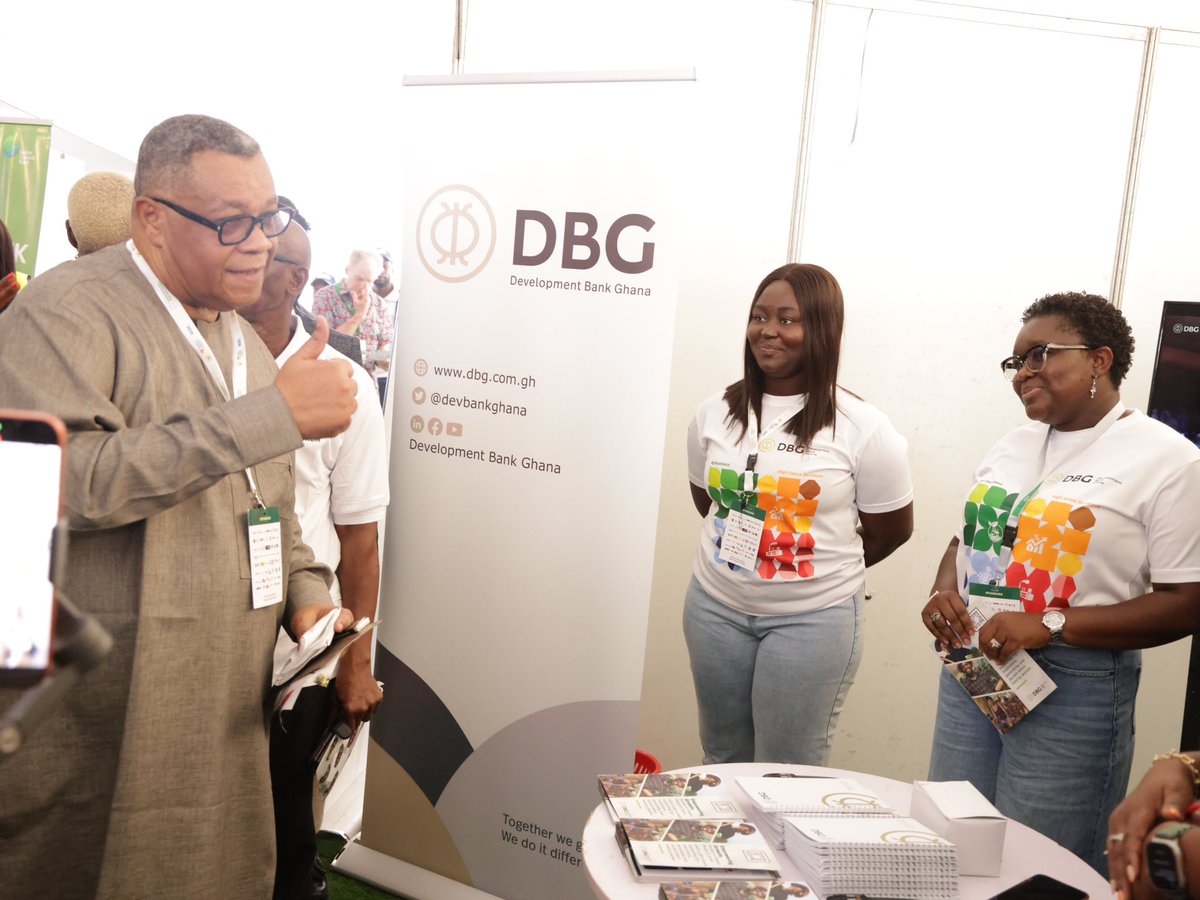devbankghana's tweet photo. Development Bank Ghana was proud to participate in the 2026 Kwahu Business Forum, held over the weekend, contributing to conversations centred on the role of the financial sector in driving sustainable growth.

Enjoy key highlights of our time at the Business Forum.
#DBG #KBF2026 https://t.co/YaSotArff9