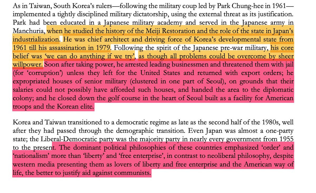 _PeterRyan's tweet photo. South Korea’s Park “rounded up businessmen and subjected them to public humiliations, such as being forced to march through the streets carrying placards proclaiming, ‘I am a corrupt swine.’ He was not being unreasonable.” https://t.co/Hb2j6eNhsP