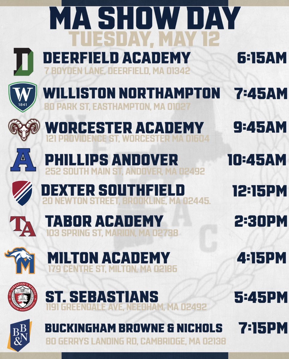 Worcester Academy Football tweet media