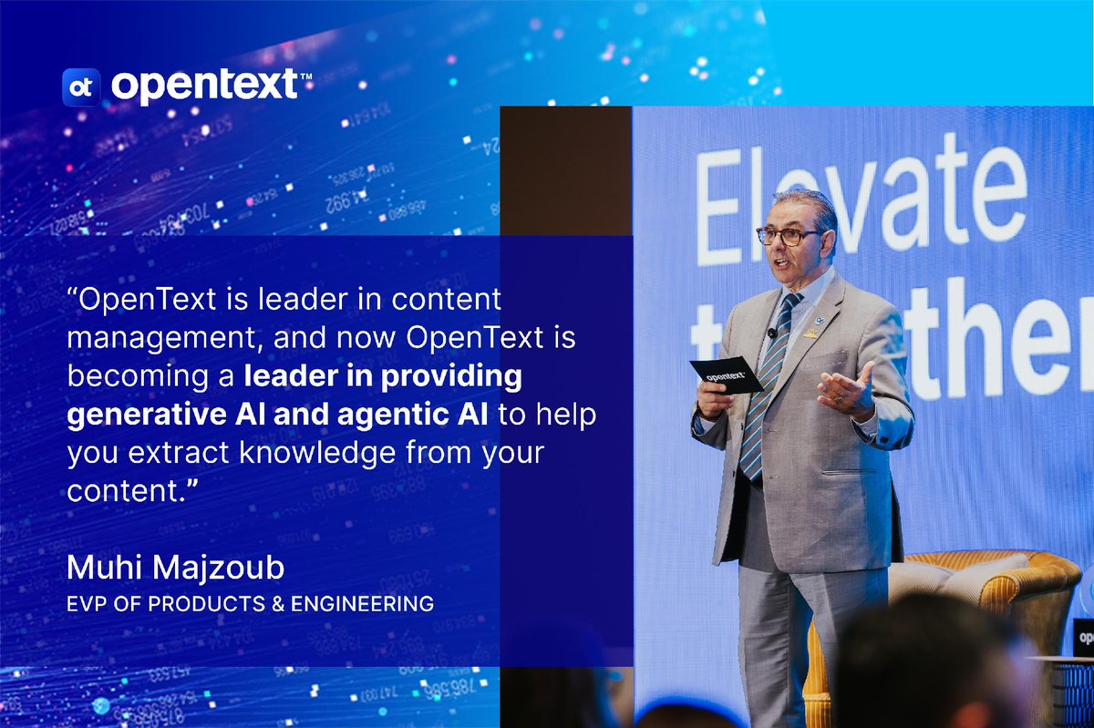 OpenText tweet media